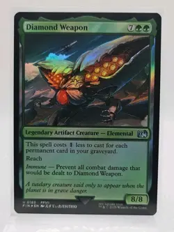 Diamond Weapon (FOIL) #183 MTG Final Fantasy Magic FIN EN NM FF7 FFVII - Image 1
