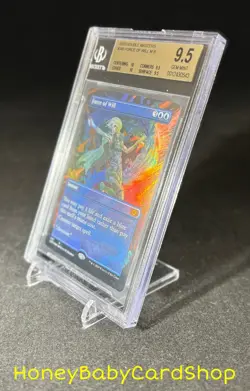 MTG Double Masters 2020 Force of Will BGS 9.5Q++ (TRUE QUAD++) GEM MINT Pop. 1! - Image 3