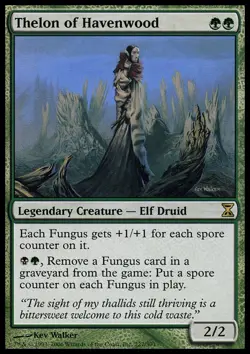 MTG magic cards 1x Thelon of Havenwood Time Spiral Light Play, English - Image 1