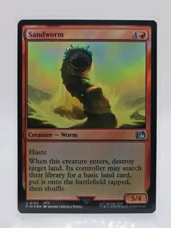 Sandworm (FOIL) U #155 MTG Final Fantasy Magic FIN EN NM FF5 FFV - Image 1