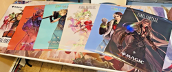 Final Fantasy MTG FOIL Promo Posters (Complete Set Of 6) 18 x 24 POSTER - Image 1
