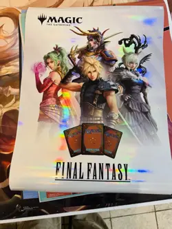 Final Fantasy MTG FOIL Promo Posters (Complete Set Of 6) 18 x 24 POSTER - Image 3
