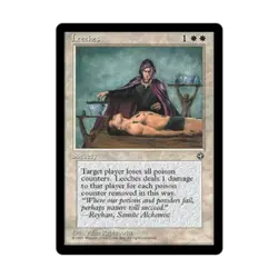 WOTC MtG Homelands Leeches (R) VG - Image 1