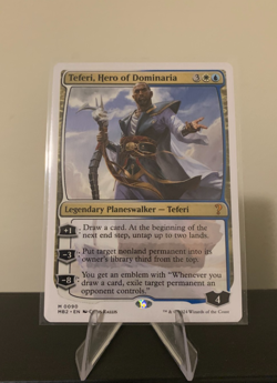 Teferi, Hero of Dominaria (White Border) #90 | NM | MB2 | Magic MTG - Image 1