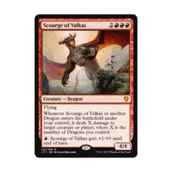 WOTC MTG Commander 2017 Scourge of Valkas (MR) NM - Image 1