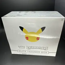 Pokemon Celebrations 25th Anniversary Elite Trainer Box ETB - New & Sealed - Image 1