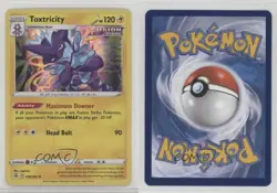 Toxtricity Holo Pokemon Sword & Shield Fusion Strike #108 17t2 - Image 3