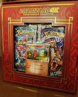 Charizard EX Pokemon TCG Super Premium Collection Figure - Figure ONLY - Image 3