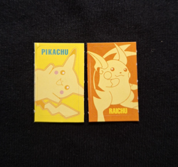 Pikachu Raichu Rare Sticker Pokemon Nintendo Zukan Japanese Vintage Bandai - Image 1