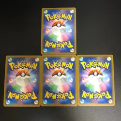 4 CHR Set Pokemon Cards Japanese Blue's Jolteon Flareon Vaporeon Eevee s8b - Image 2