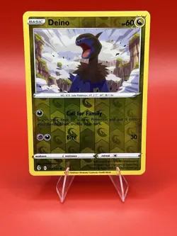 Pokemon - Deino 113/203 - Reverse Holo - Evolving Skies - NM/M - New - Image 1