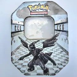 2011 Pokemon TCG Black & White Legends Zekrom- POKEMON CARD TIN CAP ONLY - Image 1