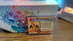 80+ Card Topps Vintage Pokemon Lot with Charizard Flames Embossed and other Holo - Image 5