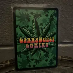 Cannabeast Gaming TCG Blew Dream Sample Card Autographed Rare - Image 4
