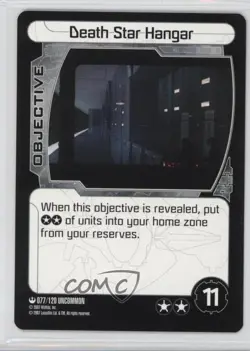 2007 Star Wars: Pocket Model Trading Card Game Death Star Hangar #077 gl9 - Image 1