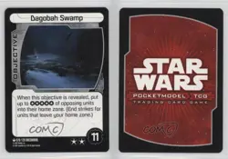 2007 Star Wars: Pocket Model Trading Card Game Dagobah Swamp #076 gl9 - Image 3