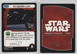 2007 Star Wars: Pocket Model Trading Card Game Acceptable Loss #041 gl9 - Image 3