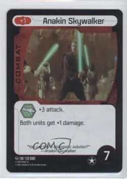 2007 Star Wars: Pocket Model Trading Card Game Anakin Skywalker #108 0b3 - Image 1