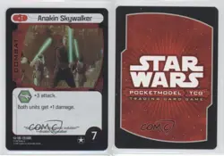 2007 Star Wars: Pocket Model Trading Card Game Anakin Skywalker #108 0b3 - Image 3