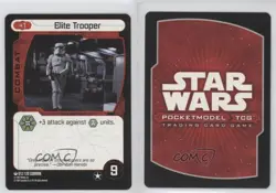 2007 Star Wars: Pocket Model Trading Card Game Elite Trooper #012 2a1 - Image 3
