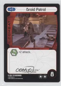 2007 Star Wars: Pocket Model Trading Card Game Ground Assault Droid Patrol 0s5 - Image 1