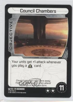 2007 Star Wars: Pocket Model Trading Card Game Council Chambers #075 gl9 - Image 1