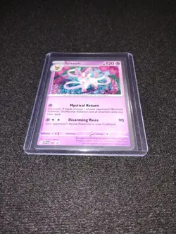 Pokemon Sylveon TCG SVP 172 Scarlet & Violet Promo Holo Card - Image 1