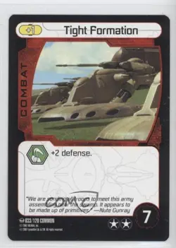 2007 Star Wars: Pocket Model Trading Card Game Tight Formation #033 0s5 - Image 1