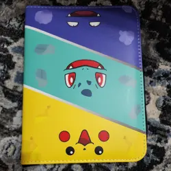 Pokemon Trading Card Binder Holder - 50 Card Pages - Pikachu Cover - Image 1