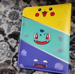Pokemon Trading Card Binder Holder - 50 Card Pages - Pikachu Cover - Image 2