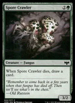 Spore Crawler 222/277 Crimson Vow MTG Magic the gathering card - Image 1