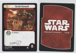 2007 Star Wars: Pocket Model Trading Card Game Ground Droid Assault #014 0s5 - Image 3