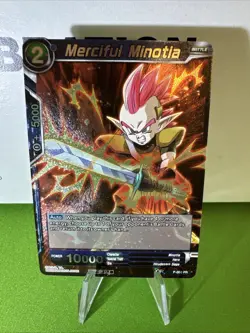 Merciful Minotia P-050 PR- Foil- Near Mint- Dragonball Super Card Game LP - Image 1
