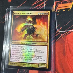 Rakdos the Defiler Dissension Foil MTG #180 MP - Image 3