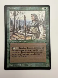 Magic the Gathering ~ MTG ~ 1x Tracker ~ NM ~ THE DARK Never Played - Image 1