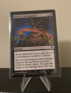 Magic MTG Rite of Consumption MB2 The List Reprints NM - Image 1