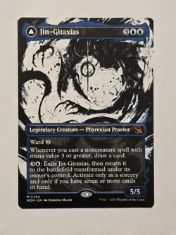 Jin-Gitaxias - Showcase - March Of The Machines - Near Mint - MTG - Image 1
