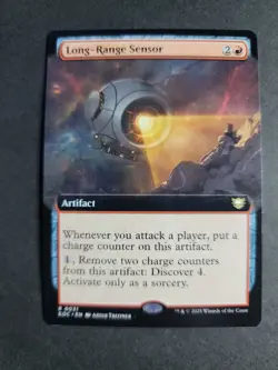 Long-Range Sensor (Extended Art) Rare MTG Edge of Eternities Commander - Image 1