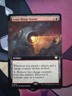 Long-Range Sensor (Extended Art) Rare MTG Edge of Eternities Commander - Image 1