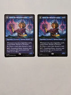 2x Rona, Herald of Invasion - Showcase - March Of The Machines - Near Mint - MTG - Image 1