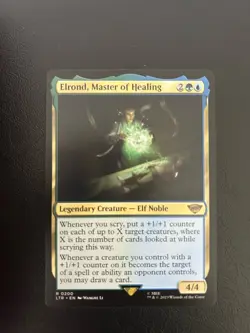 Elrond, Master of Healing Universes Beyond: the Lord of the Rings Mtg 200 - Image 1