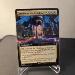 MTG Leyline of the Guildpact 418 Extended Art Regular Rare MKM - Image 1