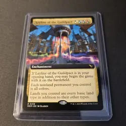 MTG Leyline of the Guildpact 418 Extended Art Regular Rare MKM - Image 2