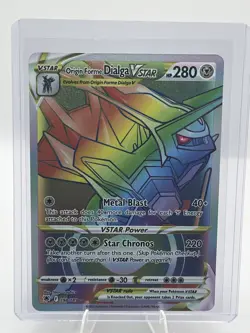 Near Mint - 1 x Pokemon Origin Forme Dialga VSTAR - 198/189 - Secret Rare Sword - Image 3