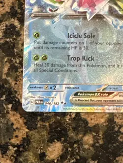 2023 Pokemon PAR EN #046/182 Tsareena EX Mint - Image 2