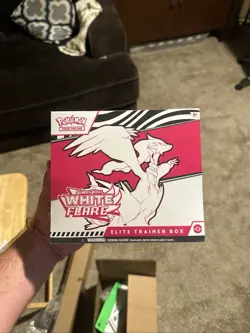 Pokemon TCG: White Flare ETB Elite Trainer Box - Factory Sealed - Image 1