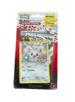 NEW Pokemon Black & White Emerging Powers Blister Pack - Minccino Sealed Cards - Image 1