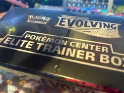 POKEMON CENTER Evolving Skies Elite Trainer Box ETB SEALED Espeon - READ NOTES - Image 2