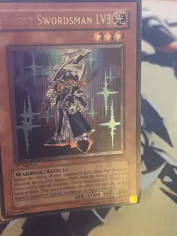 Yugioh: Silent Swordsman - LV3 RDS-EN009 - Ultiamte Rare - 1st Edition - MP - Image 3