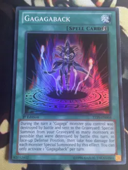 Yugioh: Gagagaback - ZTIN-EN004 - Super Rare - 1st Edition - NM - Image 1